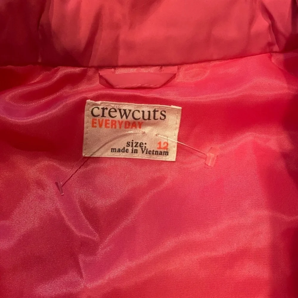 Crewcuts Hot Pink Quilted Pink Puffer Vest